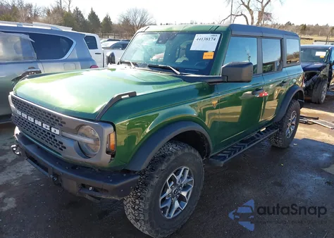 2024 Ford Bronco Badlands из США, поврежденный, VIN 1FMEE9BPXRLA96118